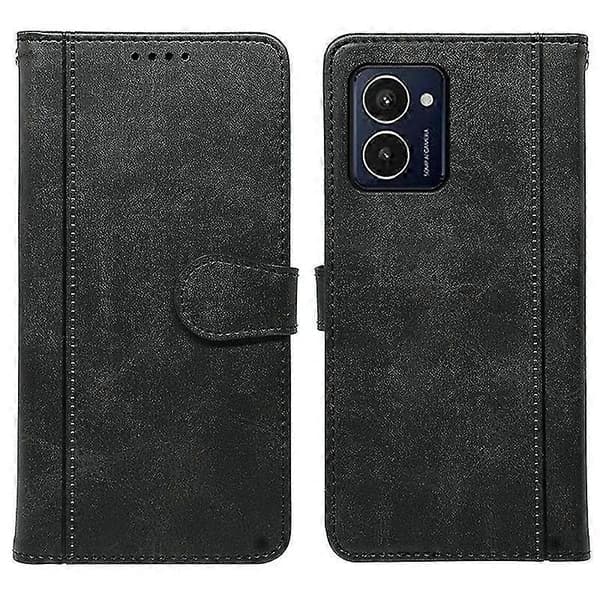 Puhelinkotelo HMD Pulse -puhelimelle, nahkakotelot Black