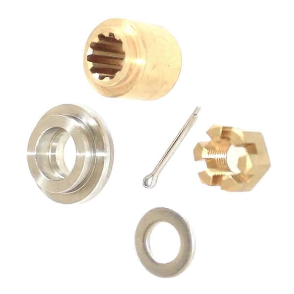 Båtmotor Del för 2-takts 30 Utombordsmotor Propellermutter Distansbricka Låsstift 6L2-45987-01