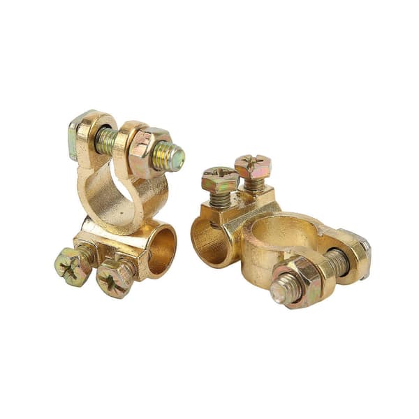2 stk. Bilbatteripol 16–18 mm hurtigkoblinger Universal for bobiler, lastebiler, skip