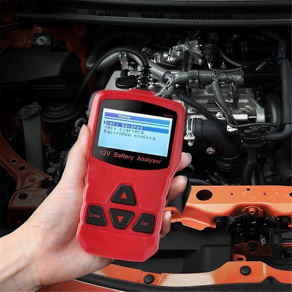 NB300 12V Akun Analysaattori Auton Akun Testauslaite BCI CA DIN IEC EN SAE GB Moottoripyörille Henkilöautoille