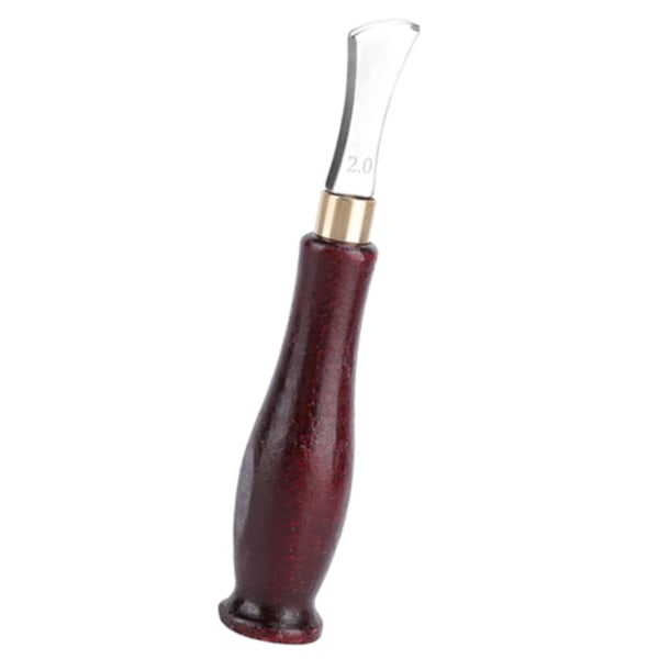 Läder Grund Spårkant Linje Kantverktyg Trimmer Läder Pressverktyg (2mm)