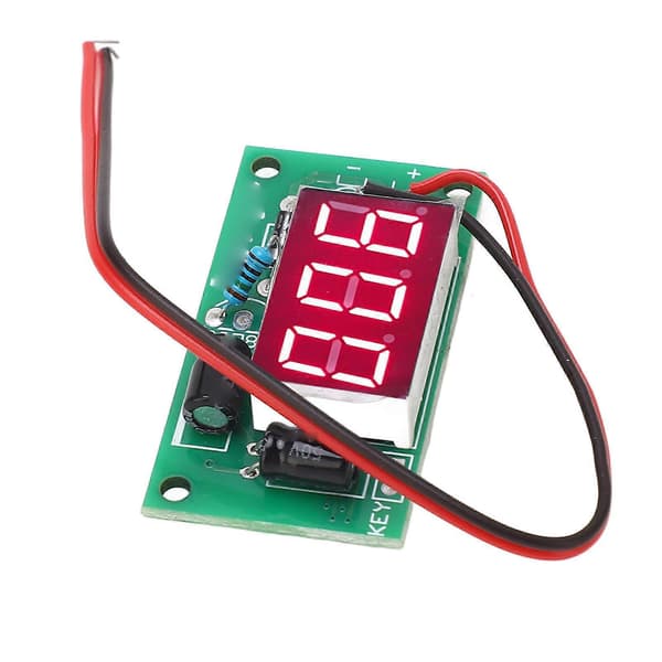 Trigger Tæller Modul 3 Cifret Rød Display Akkumulator Modul til Industrielt Udstyr 4?7V