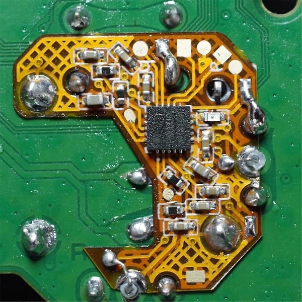 Til Joystick Hall Driver Board Hall Effekt PCB Gamepad Kan Kalibreres Af Systemet Efter Installation (B)