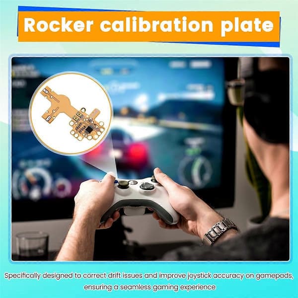 För Gamepad Hög Precision Hall Effect Joystick Kalibrering och Drift Reparationsplatta