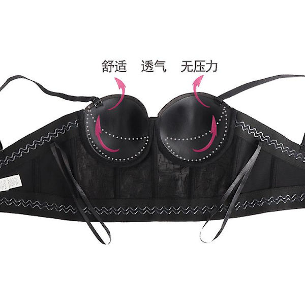 Jumping Slim Camisling Laser Sequent Väst Musikfestival Damkläder Damkläder Exy Shine Bustier Crop Top, Bustier Crop Top rose Red 38C