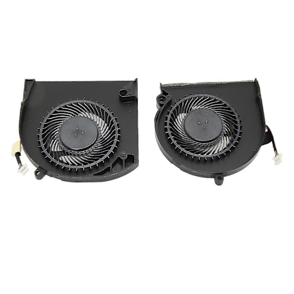 Udskiftningskøleventilator til bærbar CPU GPU til Dell Alienware 15 R3 15 R4 P69f 4-benet strømstik Reducerer belastning CPU GPU-ventilator