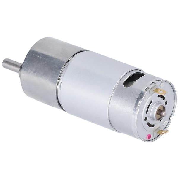 Girmotor Aluminiumlegering Høy Torsjon Hastighetsreduksjon Transmisjonstilbehør JGB37?550 12V 100PRM