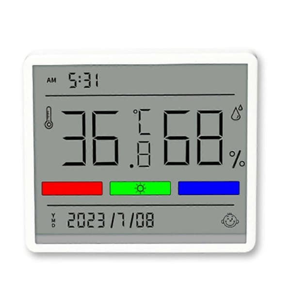 Bluetooth Digital Termometer LCD Hygrometer Inomhus Rum Elektronisk Temperatur Luftfuktighetsmätare Sensor Väder