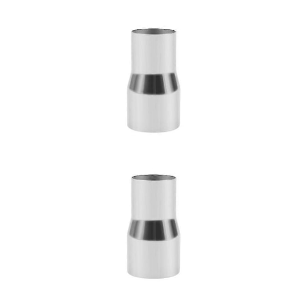 1/2/3/5 Universal Eksosrør Enkel å Installere Rustfritt Stål 63MM-76MM 2Set
