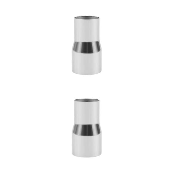 1/2/3/5 Universal Udstødningsrør Let At Installere Rustfrit Stål 63MM-76MM 2Set