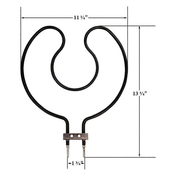 9915120003 Grill Varmeelementer for Griller, Grill Reservedel 230V 1650W