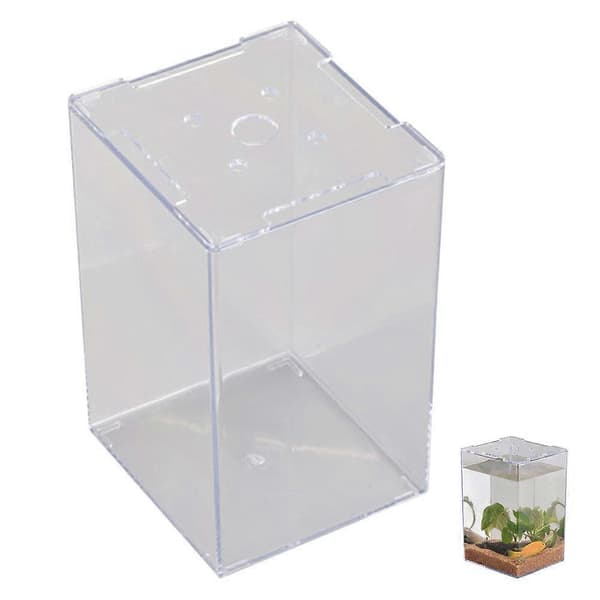 Fiskkar Litet Fiskkar Mini Akvarium Akryl Akvarium Fiskbehållare