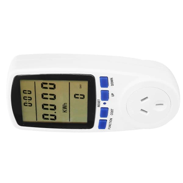 Strømmålerkontakt Elektrisitetsbruksmonitor Spenning Strømmåler med LCD-skjerm TS836 AU Plugg 240V