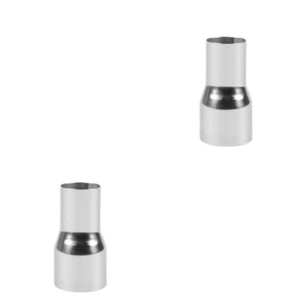 1/2/3/5 Universal Eksosrør Enkel å Installere Rustfritt Stål 57MM-76MM 2Set