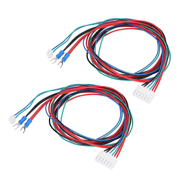 2 stk. Opvarmet seng kabel opgraderet ledning til A8 A6 A8 PLUS E16 3D printer reservedele tilbehør 90cm