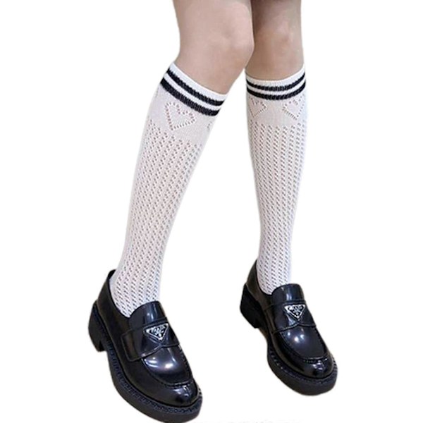 Jk Sukka Lolita Säärystimet Ontto Jk Sukka Harajuku Pitkä Sukka Löysä Sukka White love calf soc
