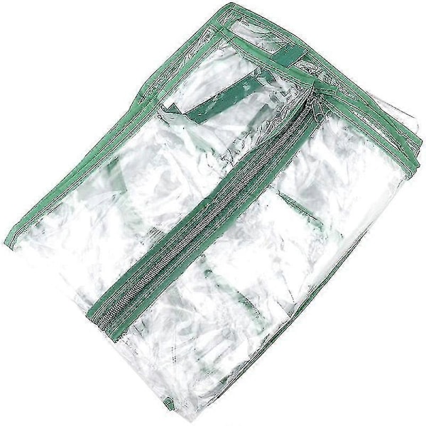 Flower House Mini Hemväxthus Frostskydd Litet Blomskjul Suckulent Inomhus Balkong Utomhus Värmeisolering Plastöverdrag 92X49X69CM