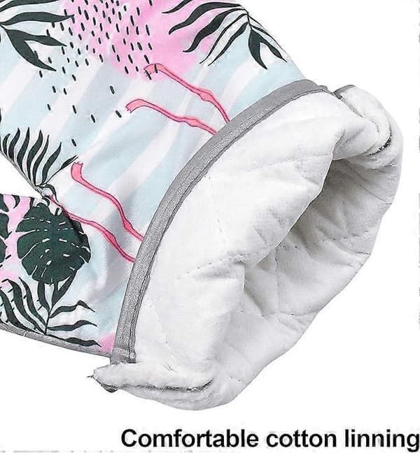 Värmeskyddande ugnshandske och grytlapp för kök och grill