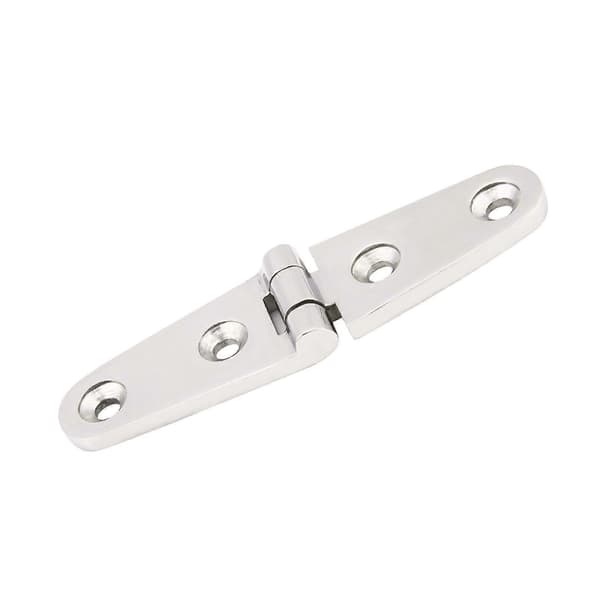 Marine Båt Kabindør Rustfritt Stål Luke Flush Dør Hengsel Erstatning 103 * 27mm