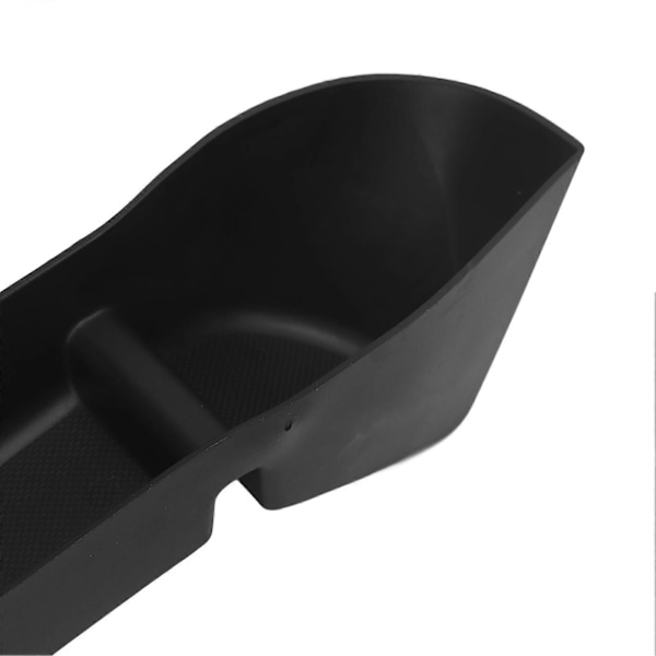 4 stk. Dørside Oppbevaringsboks Allsidig Bruk Enkel Installering Front Bakdør Slisse Organizer Brett Erstatning for Tesla Model 3 Highland 2024 Svart
