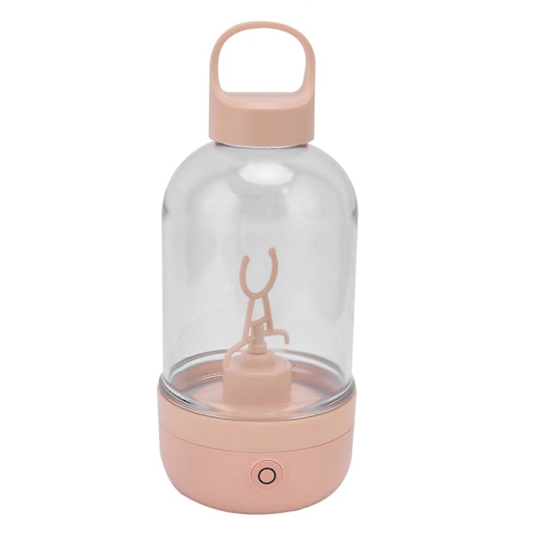 Automatisk Blender Kopp Protein Pulver Mixer Kopp 400ML Portabel Omrörningskopp USB Laddning Rosa Elektrisk Milkshake Kopp