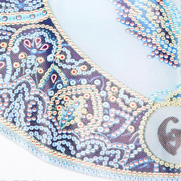 DIY Strass Målning Svan Sjön Klockor Mönster Kristall Broderi Bild Dekorationskit