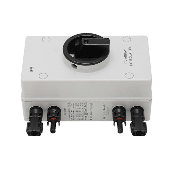 Solar Afbryderkontakt PV Isolator IP66 Vandtæt DC 1000V 32A til Strømsystem