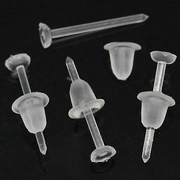 50 kpl/setti Unisex Kirkas Muovinen DIY Korutarvike