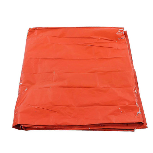 Tält Nödöverlevnadsskydd Enkellager Varmt Aluminiumtält Med Armband För Jordbävningshjälp Orange