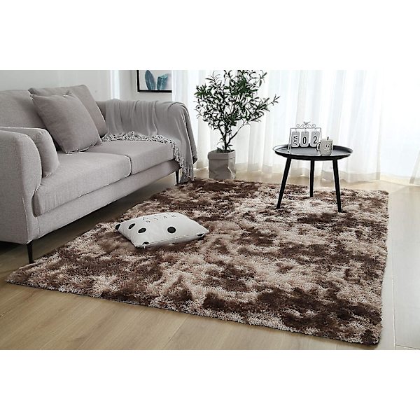 Tflycq Mjuk Modern Inomhus Shaggy 4x6.6 Matta för Sovrum Vardagsrum Sovsal Barnrum Hem Dekorativ, Halksäker Plysch Fluffig Päls Area Mattor Bekväm Nurs 1.3 * 2 Ft.