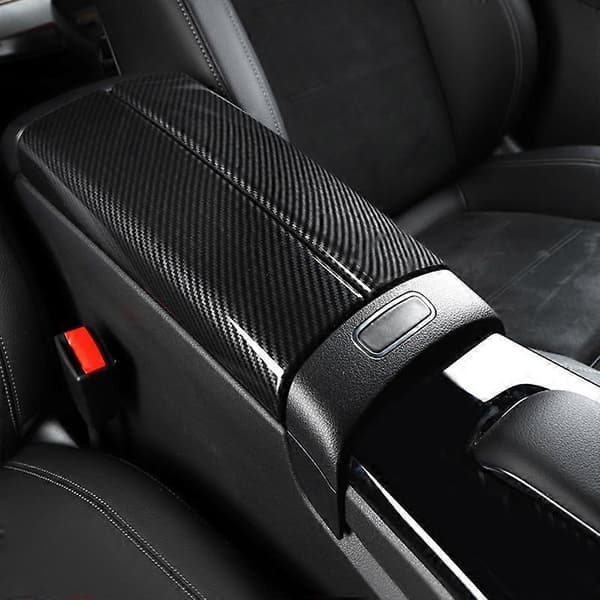 för B Klass W247 X247 2019 2020 Silver ABS Bil Interiör Armstöd Box Ram Skydd Trim