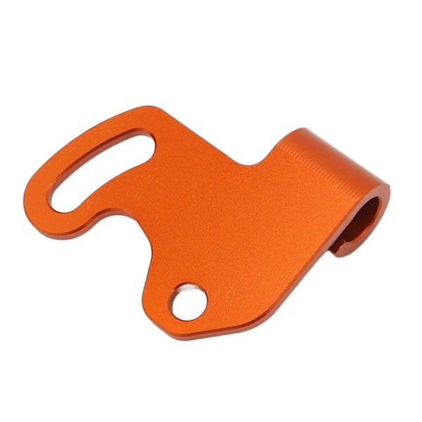 Koblingsgrebsæt med én finger Aluminiumlegering Træk Koblingsaktuator Armgreb til 790 Adventure R 2018?2023 Orange