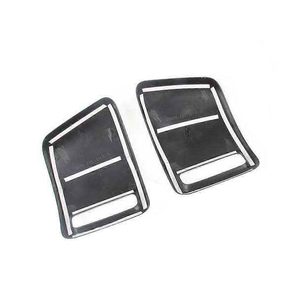 2 st/set Auto ABS Kolfiber Bakre Bakljus Bromsljus Kåpa Trim för Ram 1500 2019 2020 2021