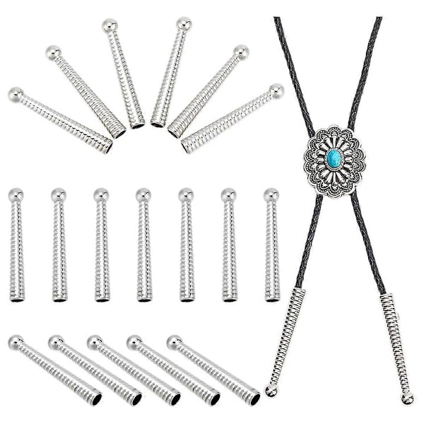 Bolo Tie-hoder, 5 cm lange snorendehetter Bolo Hattspenne Erstatning for DIY Håndverk Klesdekorasjon Designlaging A