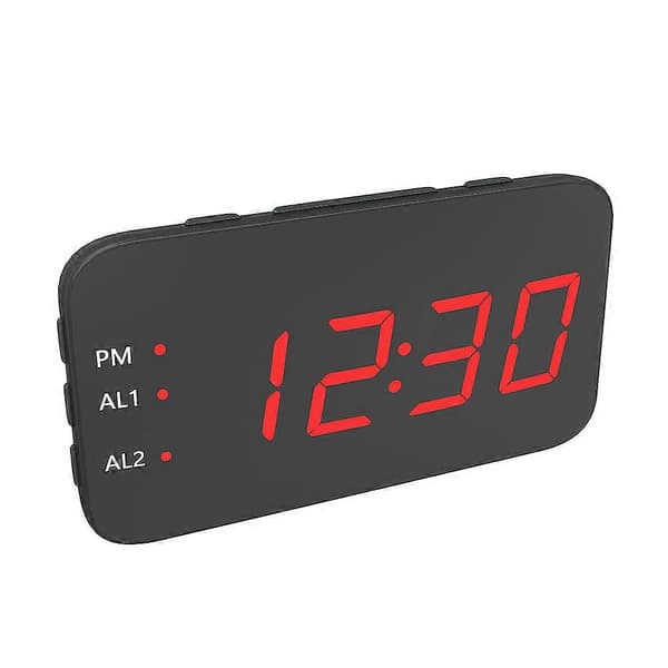 LED Digital Väckarklocka med Snooze-funktion Automatisk Smart Klocka Bärbar