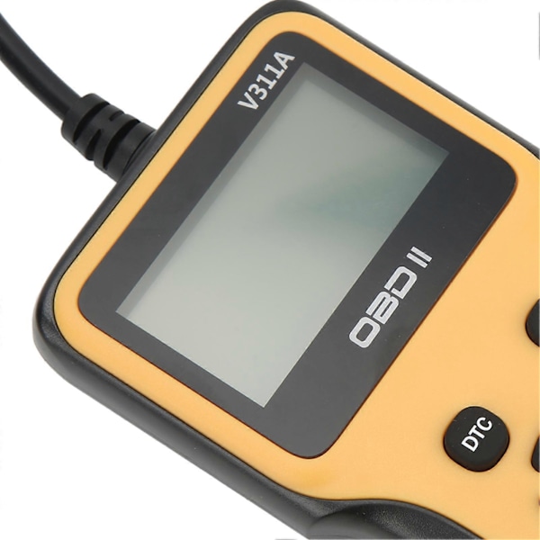 OBD2 Scanner Multifunktionellt Diagnostikverktyg Bilmotoranalysator DC12V Universell för Bil