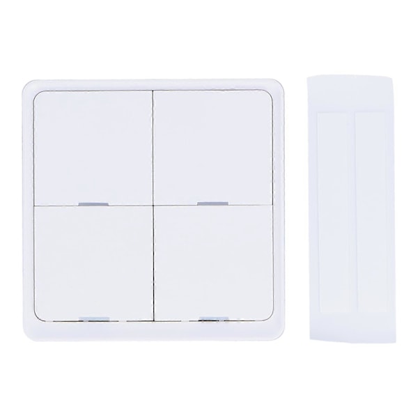 4-vejs trådløs scene-switch til ZigBee WIFI 2.4GHZ intelligent controller APP stemmestyring