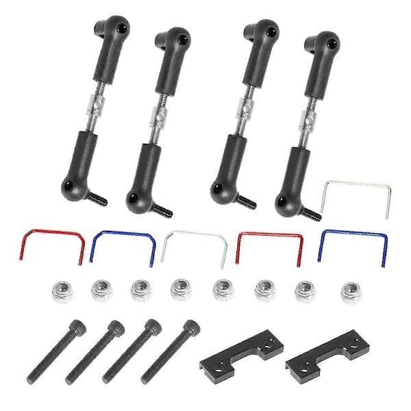 RC Bil Främre och Bakre Krängningshämmare Kit för 1/16 ,Slash RC Bil Uppgraderingsdelar