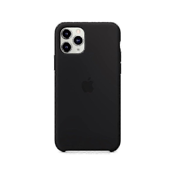 Smalt Silikon TPU-fodral för iPhone 11 Pro Black