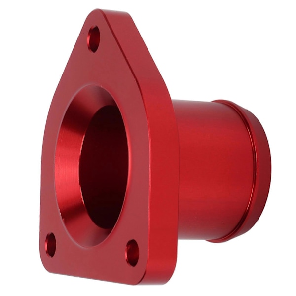 Termostathus 6061?T6 Billet Aluminium Legering Erstatning for Ford Powerstroke 7.3L 1999?2003 Rød