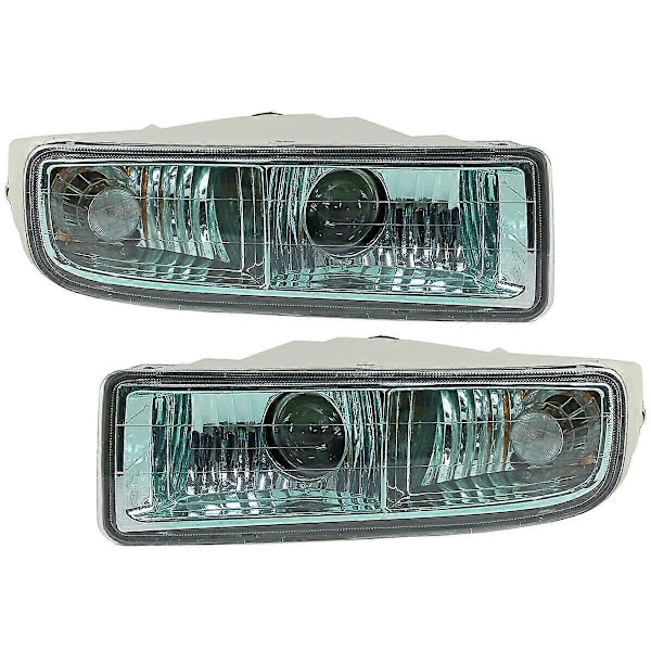 For LX470 1998-2007 UZJ100 2 stk. Frontfanger Tåkelys Lampe Deksel Trim