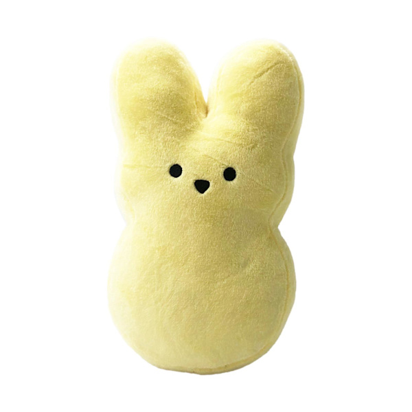 Peeps Söt Tecknad Plysch Kanin Figurin Ornament Påsk Födelsedag Alla Hjärtans Dag Present Flicka yellow 5.9In