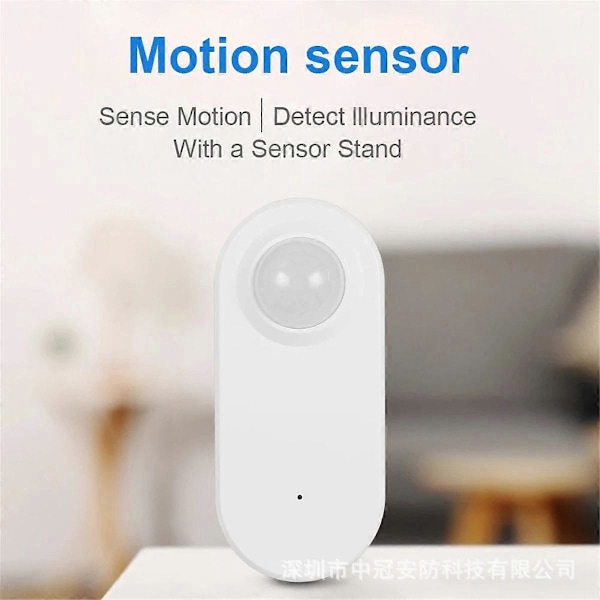 3 i 1 Sensor Graffiti Intelligens Zigbee PIR Infraröd+24GHZ mm Vågmodul+Ljus Sensor Människonärvaro Rörelsesensor