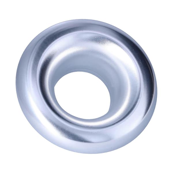 4in Kaldt Luftinntak Turbo Horn Velocity Stack Adapter Dekorasjon CNC Aluminium Bil Tilbehør Sølv