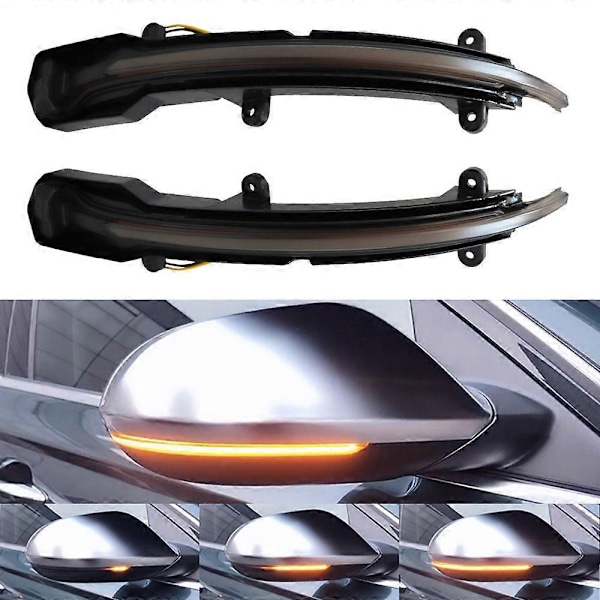 Dynamisk blinklys LED sidespejl indikatorlys til - Q5 2009 2010 2011 2012 2013 2014 2015 2016