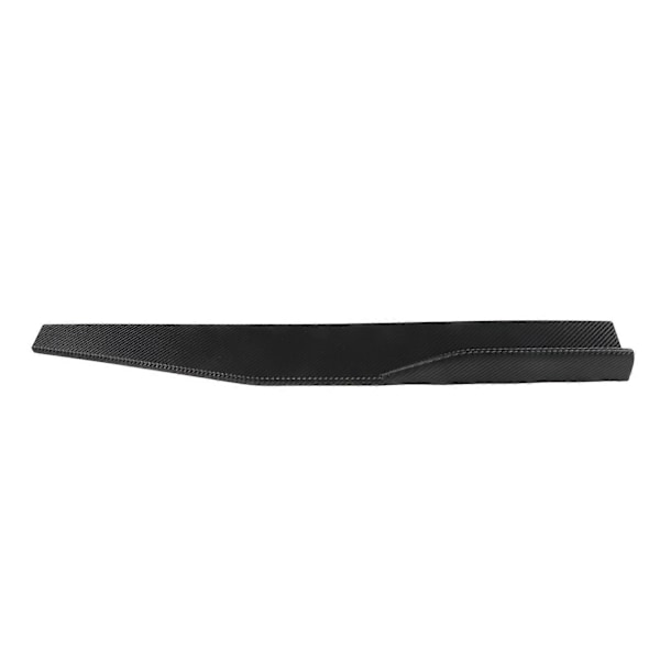 2 st Sidokjolar Winglet Kolfiberstil Universal Bil Sida Läpp Winglets Förlängningsspoiler