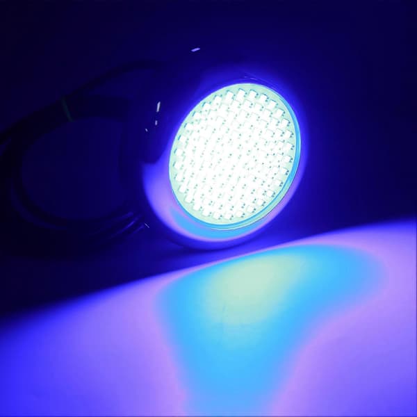 108LED Undervannslys 12V Hvit Blått Lys Vanntett Undervanns Båtlys for Skip Yachter Båter