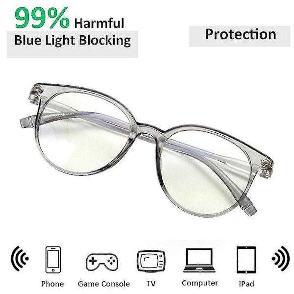 Universal X-ray strålevern blybriller med 0,5 mmpb blyglass Transparent gray
