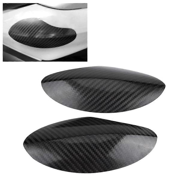 Kulfiber Patch Ridsefast Dekoration til Yamaha Xmax300 Motorcykel