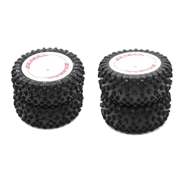 RC Bil Reservdelar Främre Bakre Däck för 1/12 124008 DIY RC Bil Uppgraderingsdelar